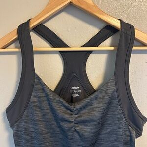 Reebok Charcoal Racerback Sports top
